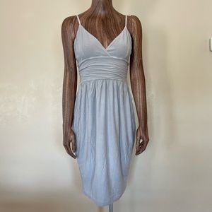 James Perse Cotton V-Neck Spaghetti Strap Dress - Size 3 - Fits Like S/M